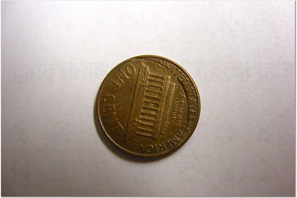 1966-Lincoln-Cent-Incomplete-Clip-?